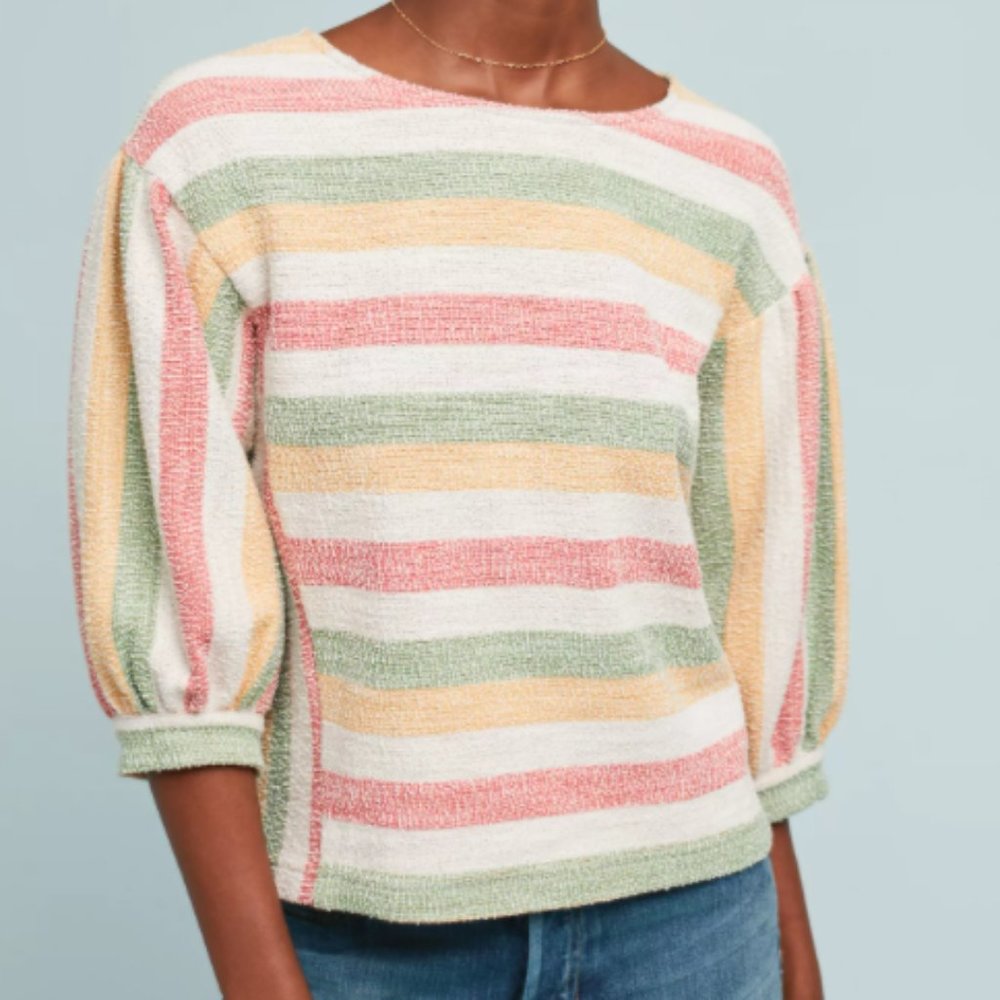 Anthro Abilene Stiped Top